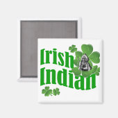 Iers-indiaan Magneet (Voorkant / Achterkant)