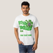 Iers-indiaan T-shirt (Voorkant volledig)