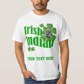 Iers-indiaan T-shirt (Voorkant)