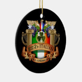 Iers Italiaans alle Amerikaans Keramisch Ornament (Rechts)