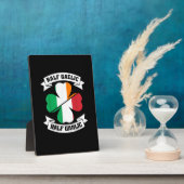 Iers Italiaans Half Gaelic Half Garlic Saint Patri Fotoplaat (Zijkant)