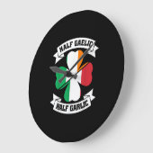 Iers Italiaans Half Gaelic Half Garlic Saint Patri Grote Klok (Hoek)