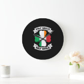 Iers Italiaans Half Gaelic Half Garlic Saint Patri Grote Klok (Huis)