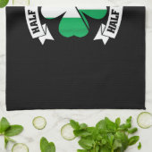 Iers Italiaans Half Gaelic Half Garlic Saint Patri Theedoek (Gevouwen)