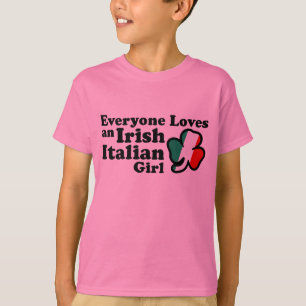 Iers Italiaans meisje T-shirt
