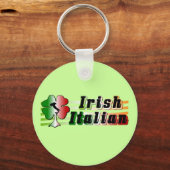 Iers Italiaans Sleutelhanger (Voorkant)