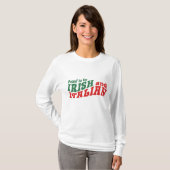 Iers Italiaans T-shirt (Voorkant volledig)