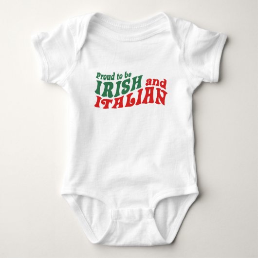 Iers Italiaans T-shirt (Voorkant)