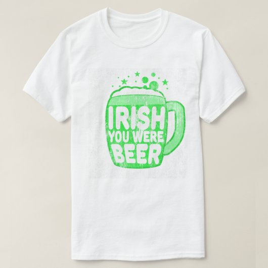 Iers je was Beer DS T-shirt (Design voorkant)