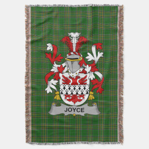Iers Joyce Wapen Familie Crest Ierland Deken