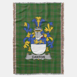 Iers Kanton Wapenschild Family Crest Ierland Deken
