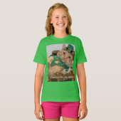 Iers kat humor T-shirt (Voorkant volledig)