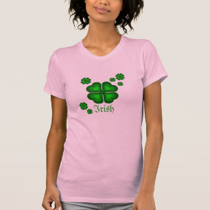 Iers, Keltisch in roze T-shirt