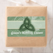 Iers Keltisch Knooplabel voor bruiloft douche Etiket (Insitu)