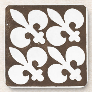 Iers Keltisch Kunstontwerp zwart Drankjes Onderzetter