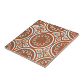  Iers keramisch kunstontwerp rood Tegeltje (Zijkant)