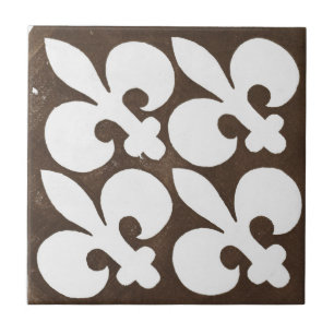  Iers keramisch kunstontwerp zwart Tegeltje