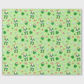 Iers Kerstcadeau Cadeaupapier (Vlak)