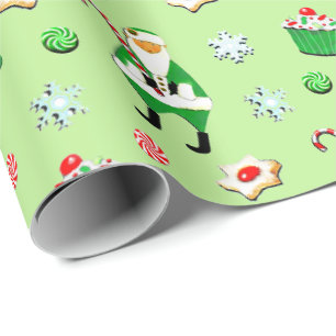 Iers Kerstcadeau Cadeaupapier