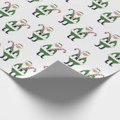 Iers Kerstcadeau Cadeaupapier (Hoek)