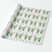 Iers Kerstcadeau Cadeaupapier (Uitgerold)