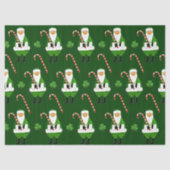 Iers Kerstcadeau Tissuepapier (Voorkant)