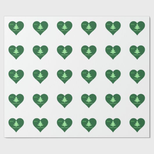 Iers kerstfeest cadeaupapier (Vlak)