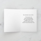 Iers kerstfeest feestdagen kaart (Binnen)