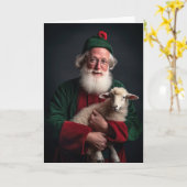 Iers kerstfeest kaart (Gele Bloem)