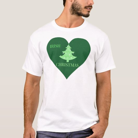 Iers kerstfeest t-shirt (Voorkant)