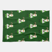 Iers kerstfeest theedoek (Horizontaal)