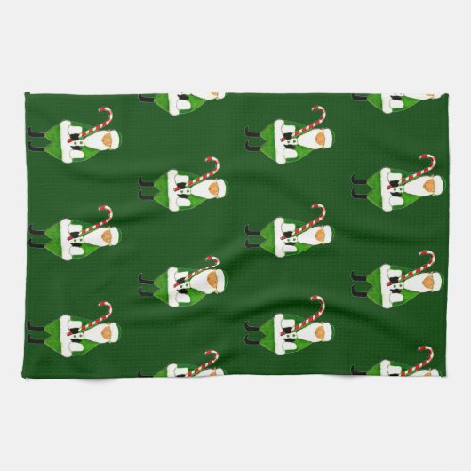 Iers kerstfeest theedoek (Horizontaal)