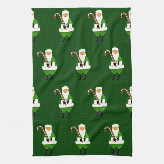 Iers kerstfeest theedoek (Verticaal)
