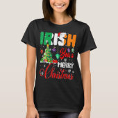 Iers kerstkerstkerstkerstkerstkerstkerstfeest Chri T-shirt (Voorkant)