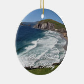 Iers kerstversiering, Slapkop, Ring Kerry Keramisch Ornament (Rechts)