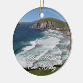 Iers kerstversiering, Slapkop, Ring Kerry Keramisch Ornament (Links)