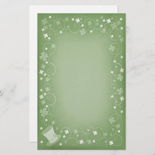 Iers Klassiek Briefpapier (Voorkant / Achterkant)