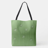 Iers klaverontwerp tote bag (Achterkant)