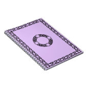 Iers Knot Design Spiral Notitieboek (Rechterzijde)