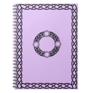 Iers Knot Design Spiral Notitieboek