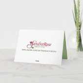 Iers krijgen goede wensen, religie kaart (Achterkant)