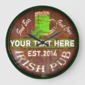 Iers kroonbord grote klok (Voorkant)