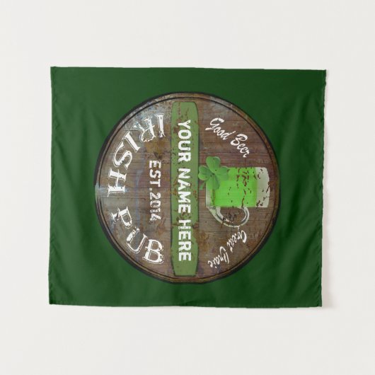 Iers kroonbord wandkleed (Voorkant (horizontaal))