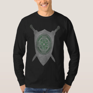 Iers Kruis Keltische knoop Oude Drievuldigheid Sym T-shirt