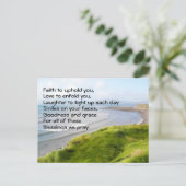 Iers kustbeestje briefkaart (Staand voorkant)