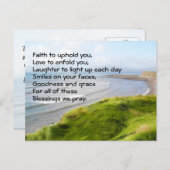 Iers kustbeestje briefkaart (Voorkant / Achterkant)