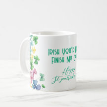 Iers, laat me mijn koffie afmaken