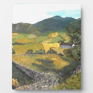 Iers Landschap Mountains of Mourne Ierland Plaquet Fotoplaat