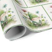 Iers leprechaun Wrapping Paper Cadeaupapier (Rol Hoek)