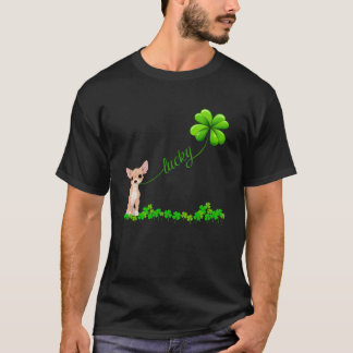 Iers Lucky met chihuahua chihuahua T-shirt
